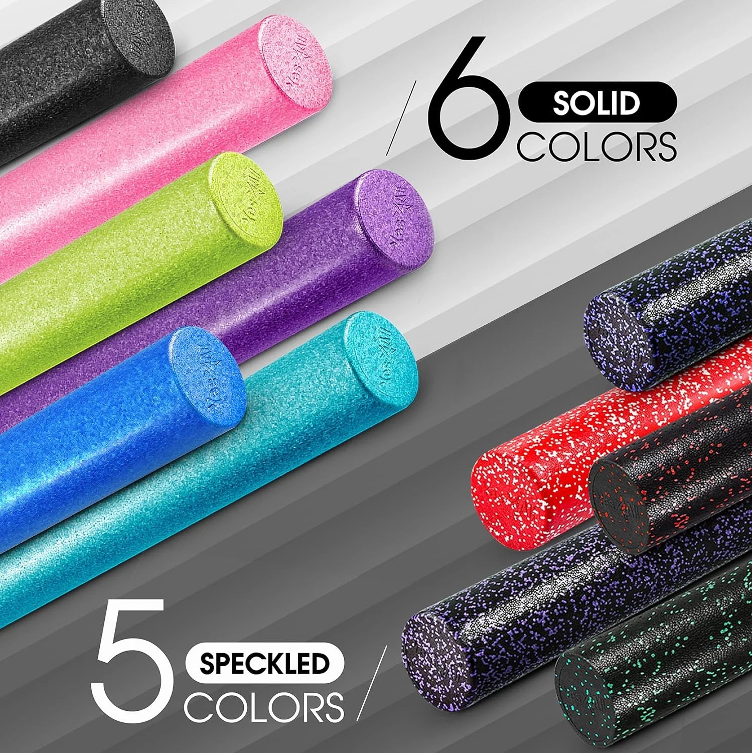 36Inch Exercise Foam Roller EPP Blue